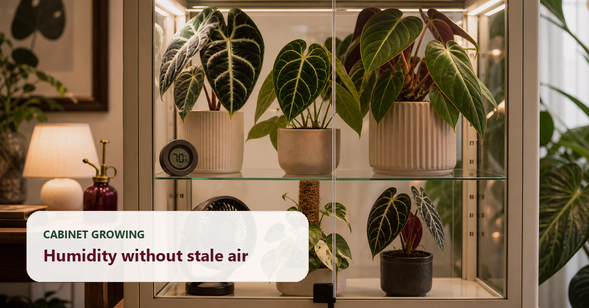 Cabinet Humidity Rare Plants Actually Need